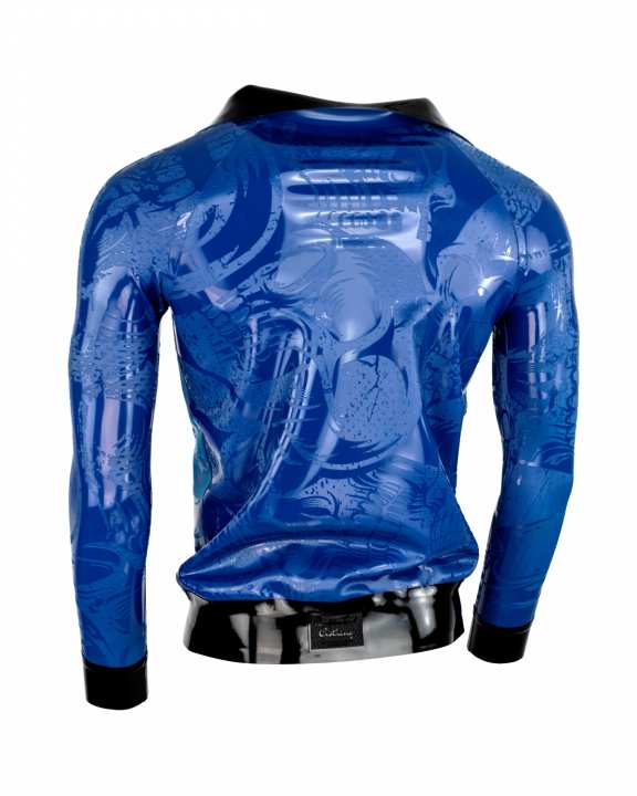 SPORTJACKE SKULL EXTREME „LOOSE FIT“ Latex Laser Edition